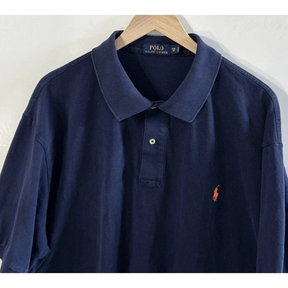Mens Polo Ralph Lauren Big & Tall Short Sleeve Polo Shirt Sz 3XB